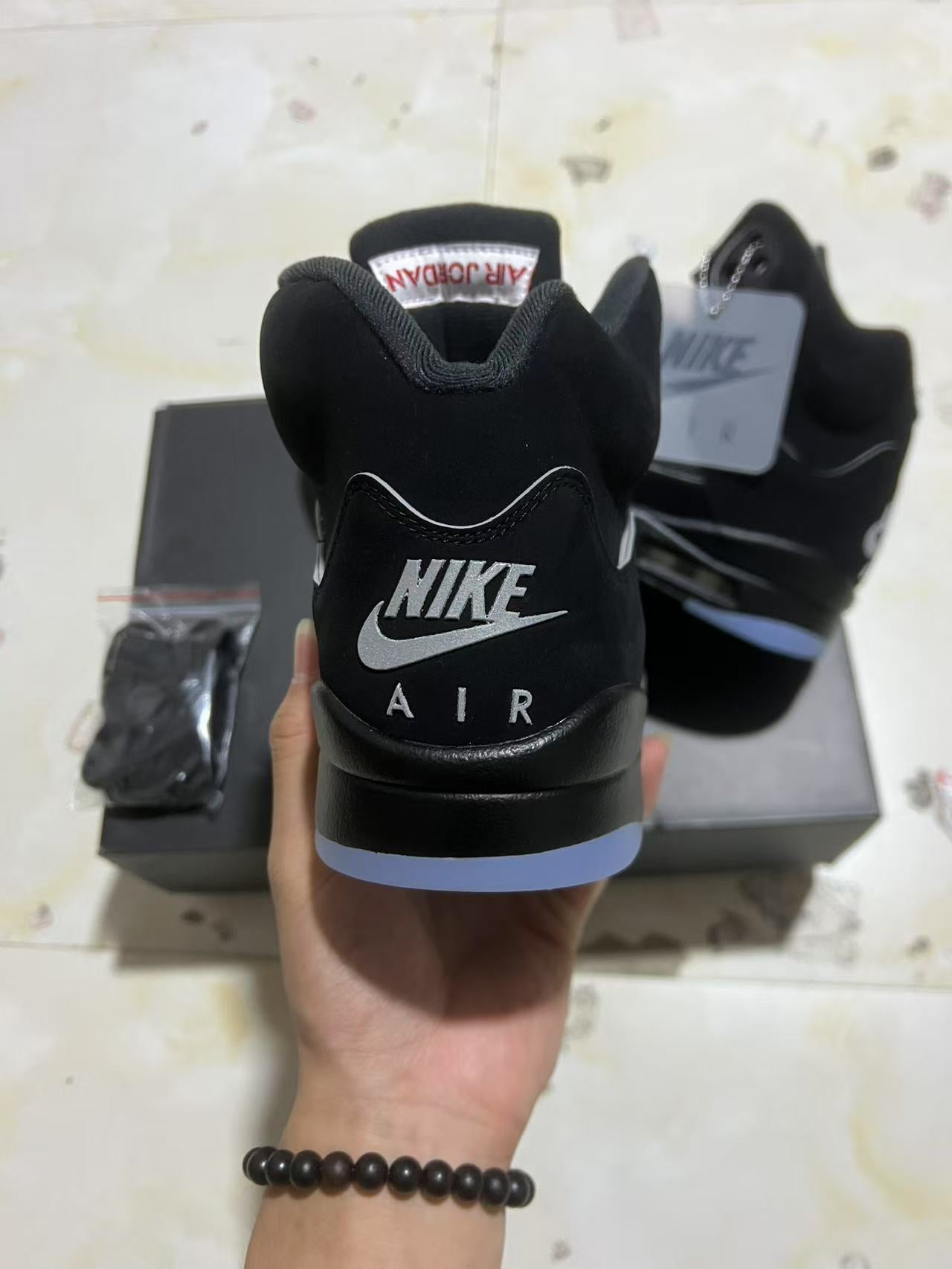 AIR JORDAN 5 “BLACK METALLIC REIMAGINED”