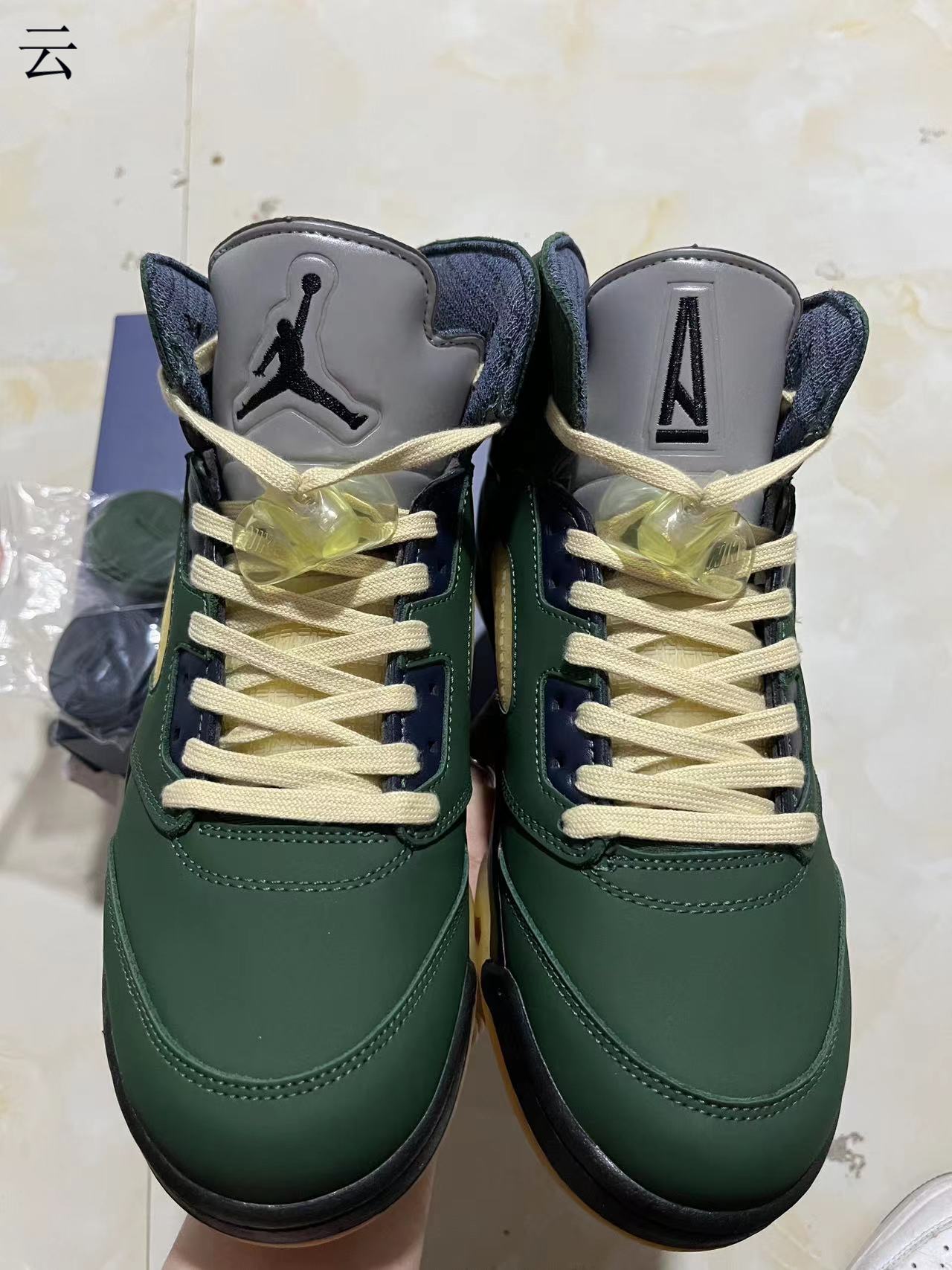 AIR JORDAN 5 “NAVY GREEN”