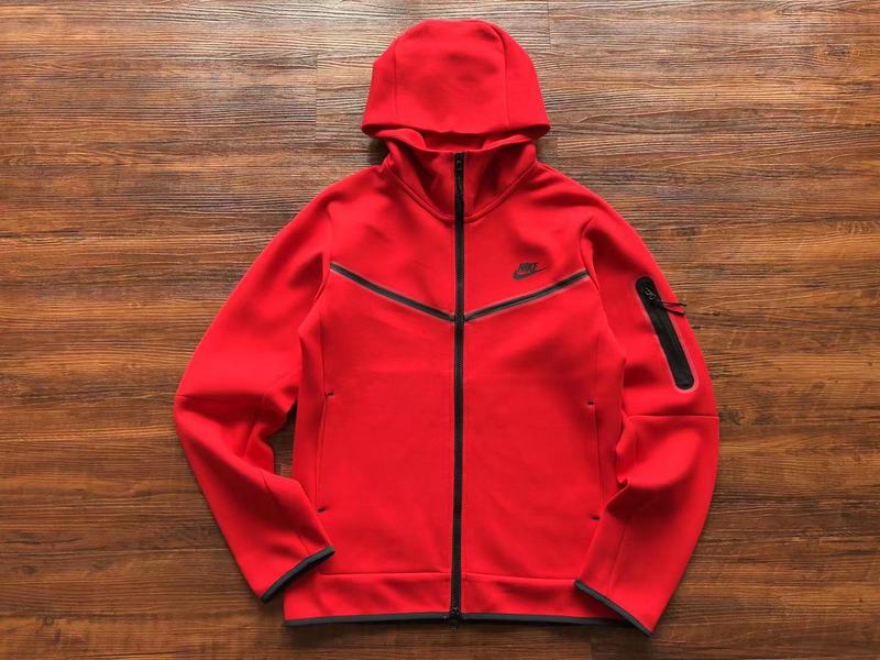 NIKE TECH FLEECE ROJO