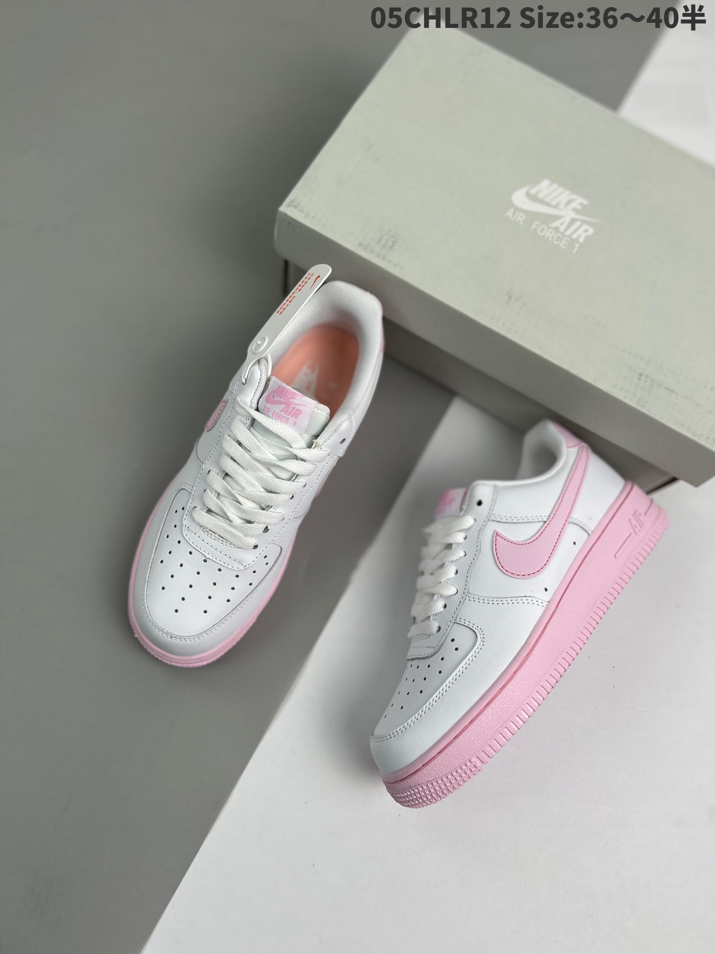 Air Force 1 Pink Foam White
