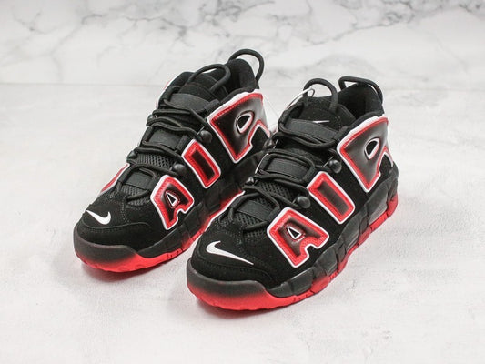 NIKE AIR MORE UPTEMPO "WHITE LASER CRIMSON"