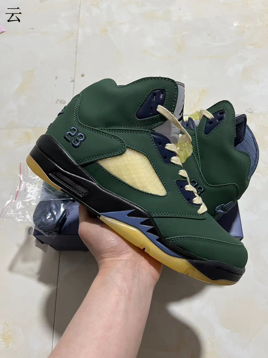 AIR JORDAN 5 “NAVY GREEN”