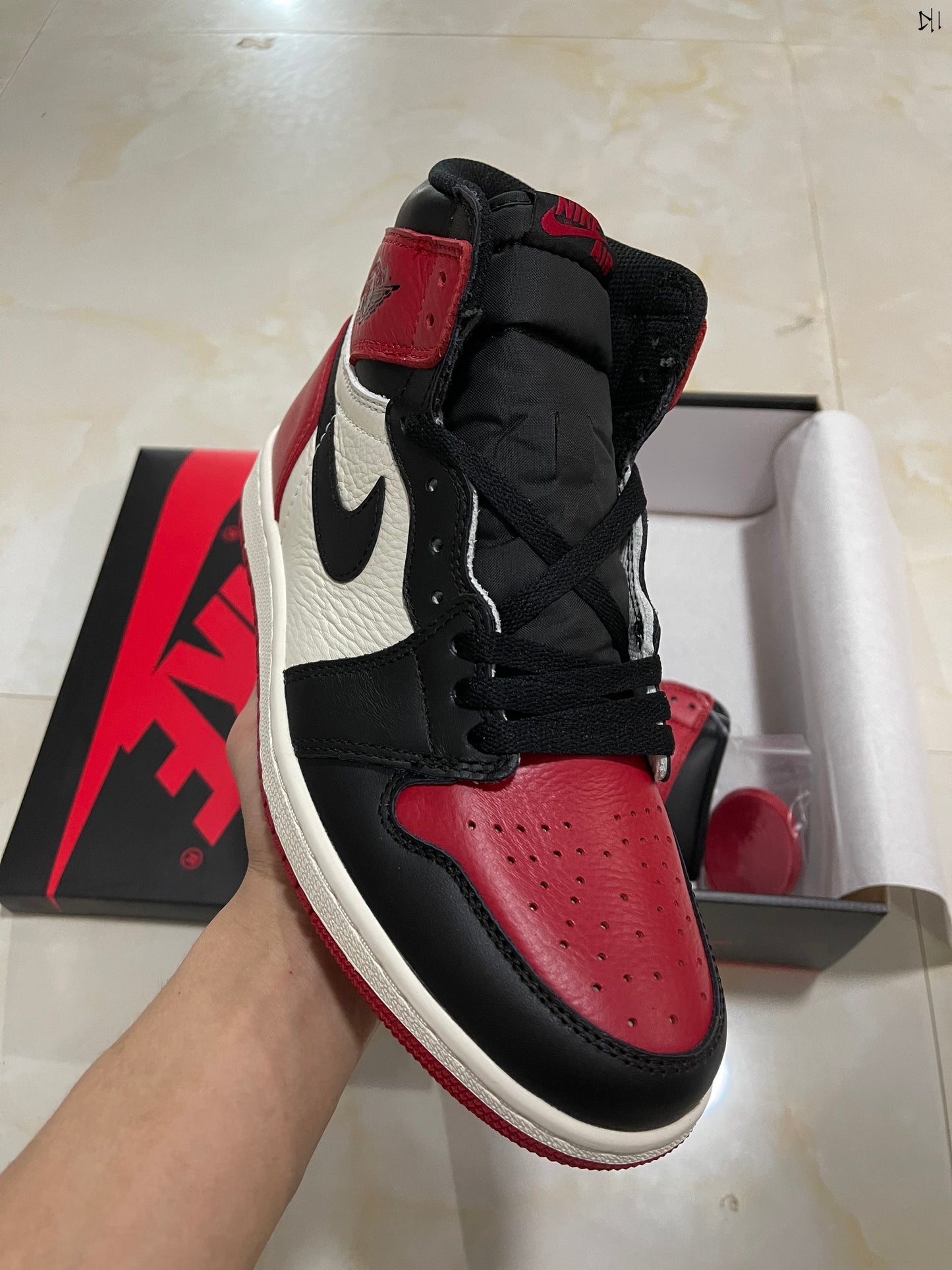 RETRO 1 HIGH "BRED TOE"