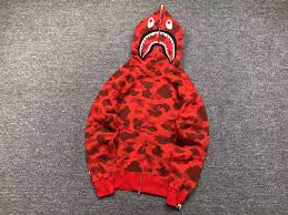 Hoddie Bape "Red"